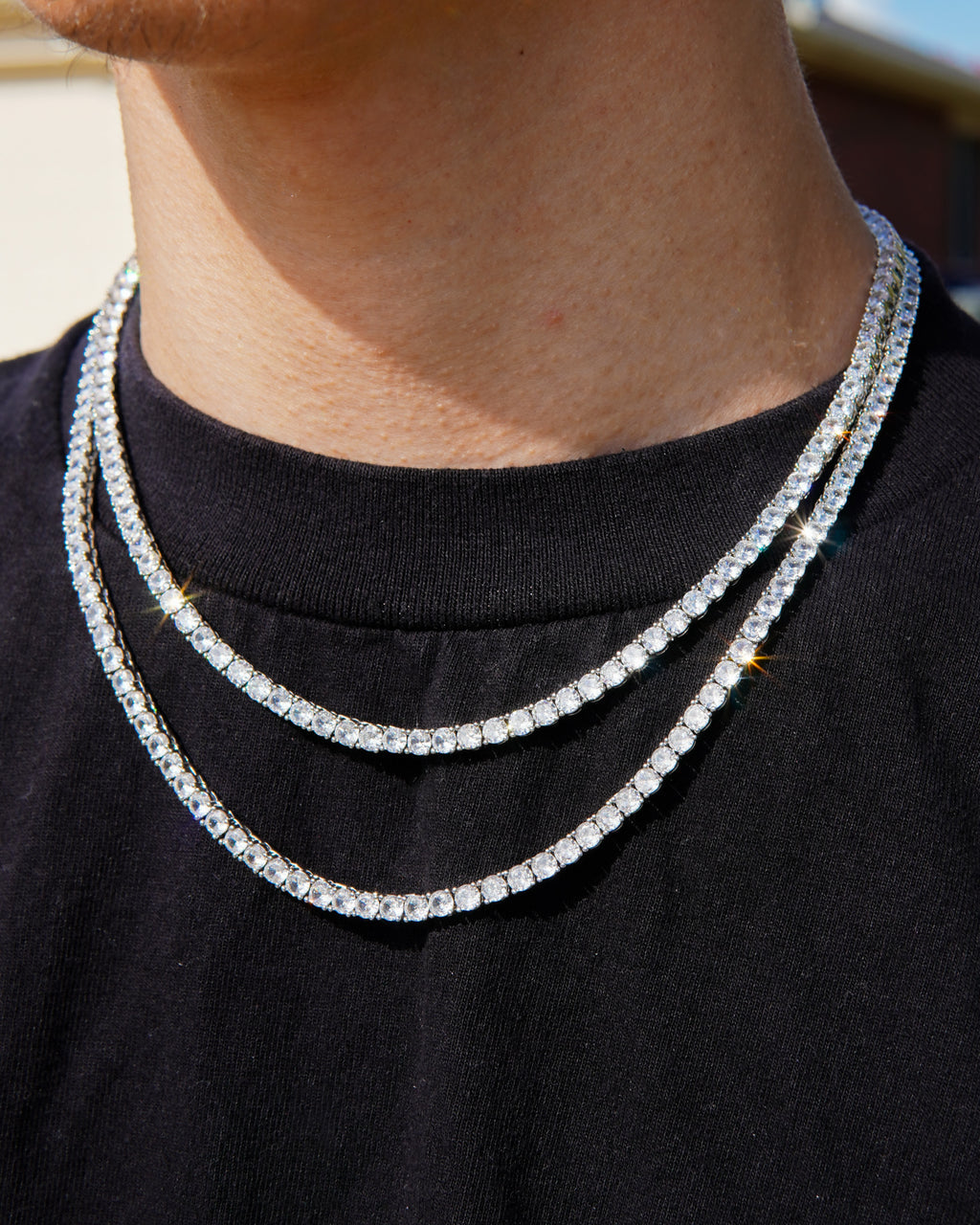 Iced Out Tennis Chain