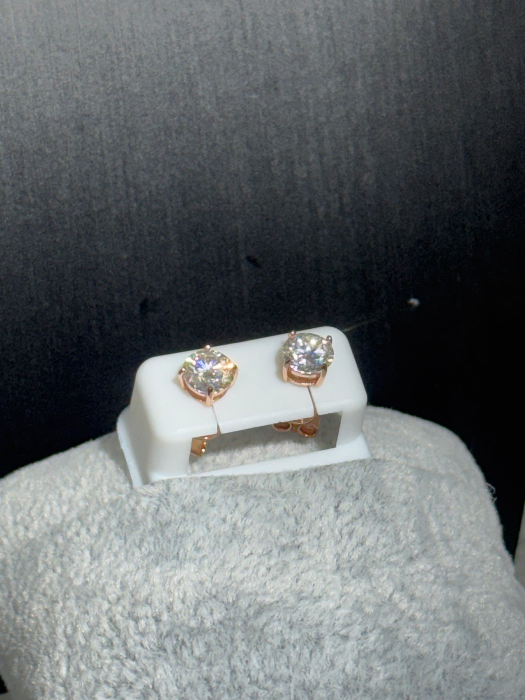 Moissanite Stud Earrings