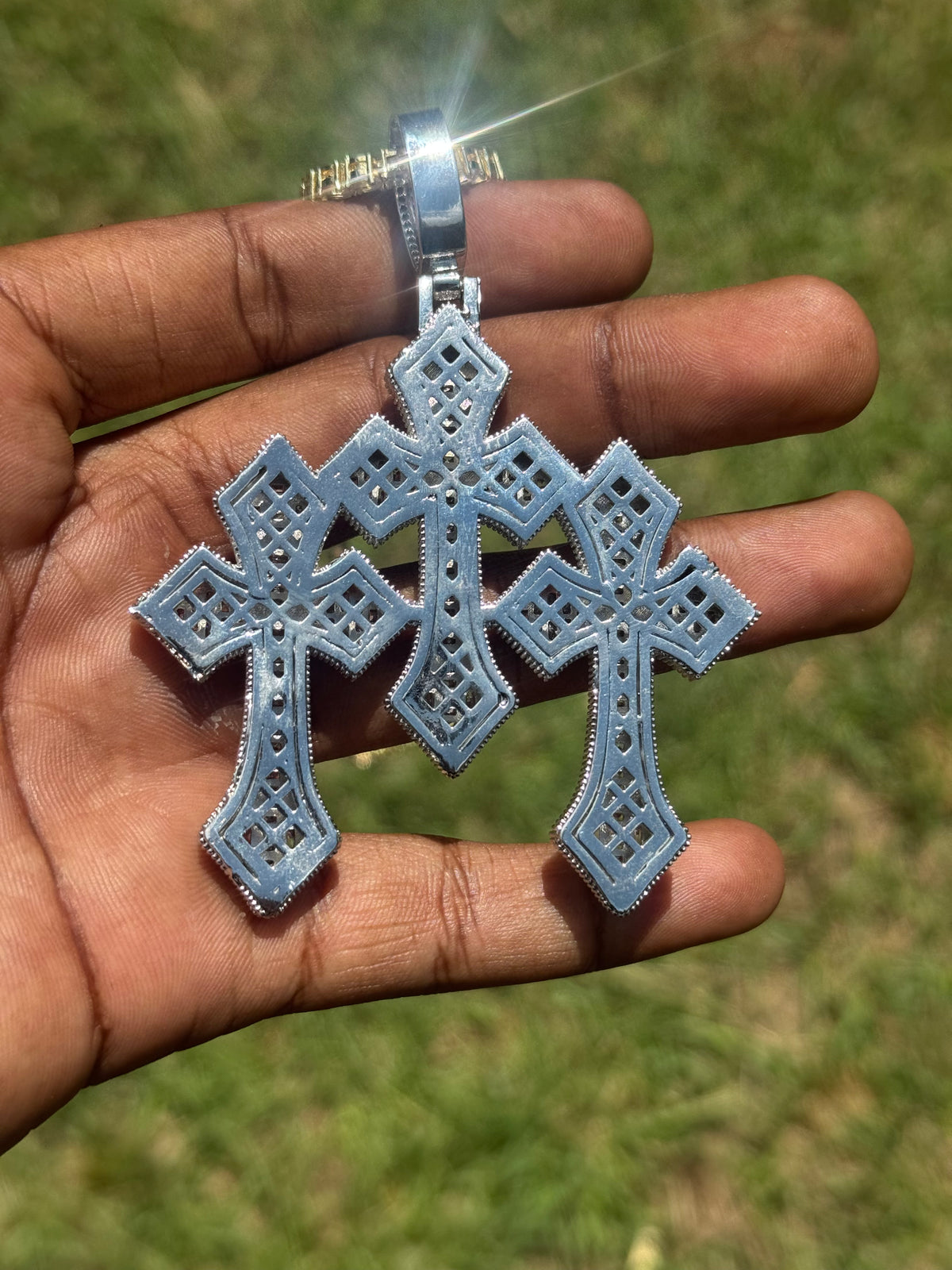 Triple Cross Pendant