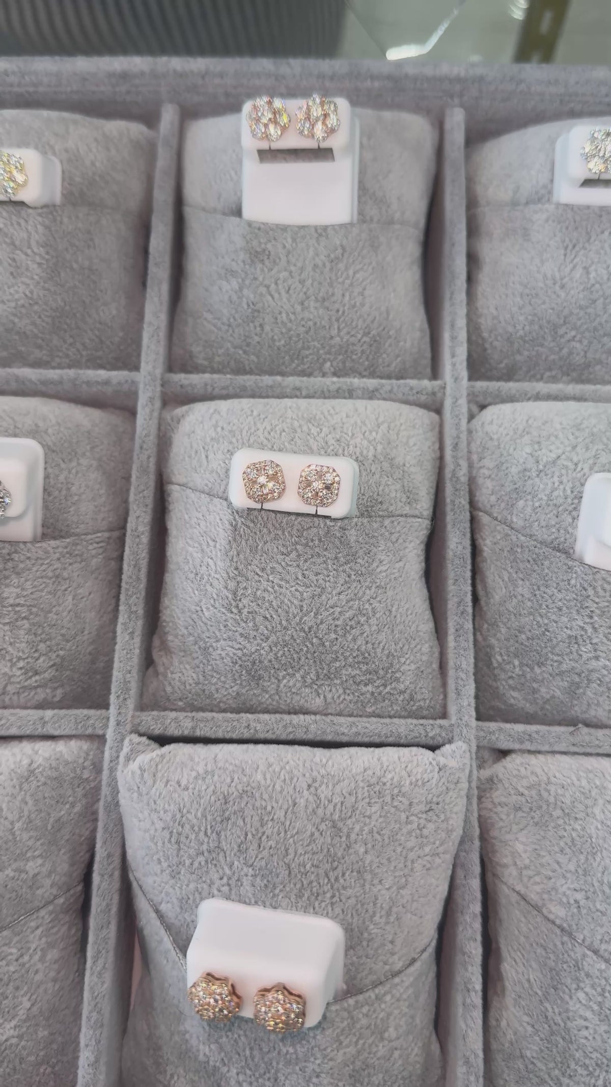 Baguette Moissanite Earrings